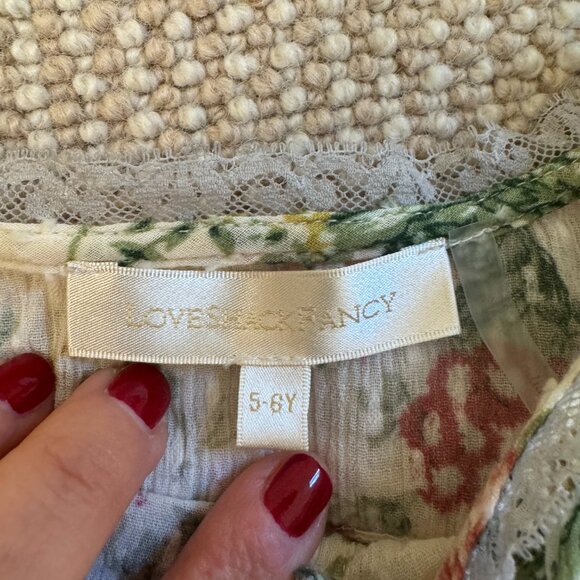 LoveShackFancy Girls Top (5-6Y) - Picture 3 of 5